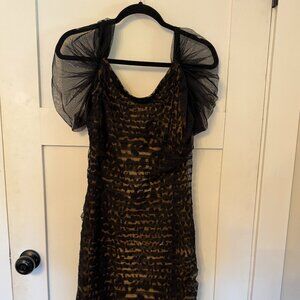 Tadashi Shoji Leopard Dress